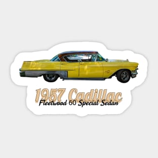 1957 Cadillac Fleetwood 60 Special Sedan Sticker